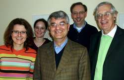 Participants from left to right: Mag. Dafft, Ms. Schulte, Dr. Langensiepen, Mag. Krieger, Prof. Zelger.